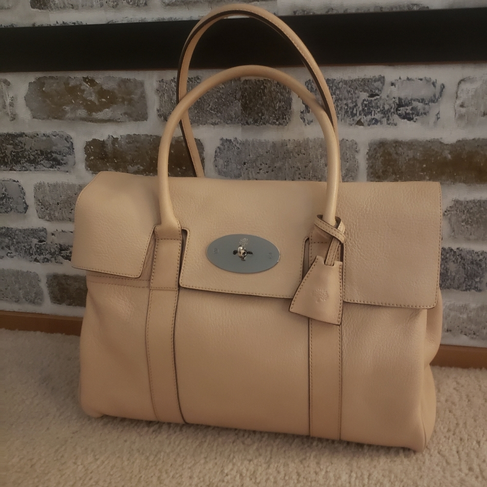 Mulberry Iconic Bayswater Leather Satchel